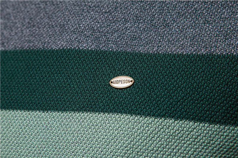 spliced cotton sweater