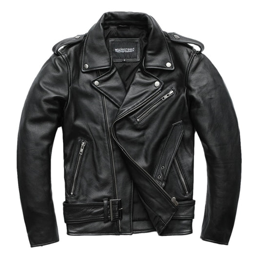 maplesteed motorcycle leather jacket