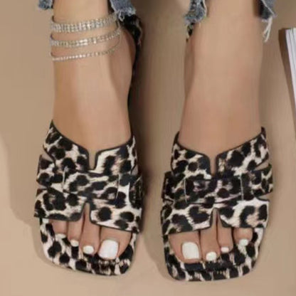luxury flat flip flops