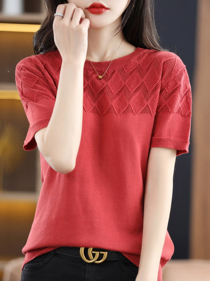 Knitted Jumper Sweater Blouse
